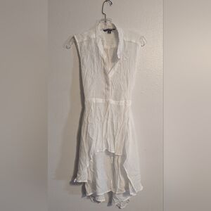 Zac & Rachel Sheer White Blouse